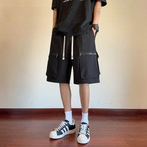 HetingHOME | Quần short nam rộng rãi mùa hè Hetinghome Five-Five không giới hạn giới tính phong cách Mỹ quần short nam trẻ trung năng động