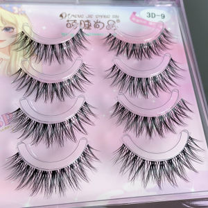 Small Sweet Potato 3D Fake Eyelashes Mixed-Race Mom Feeling the Whole Little Devil Natural Simulation Fairy Fur Soft Sheer Root