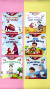 (Isi 6 Buku) Paket Buku Anak Seri Adab Dan Akhlak My First Muslim Seri Tauhid For Kids Cerita Anak Islami Untuk Anak TK PAUD Zain Penyejuk Hati Aqwam