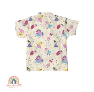 Setelan Kimono Tidur Anak Umur 2 Sampai 10 Tahun Motif Kartun Bahan Polymicro Nyaman Di Pakai