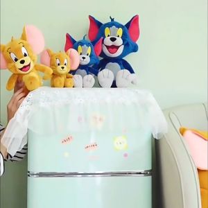 25cm 40cm 50cm Tom and Jerry Plush Toys Stuffed Dolls Cat and Mouse Cartoon Plush Dolls Model Toys Home Decor Ins Fashion