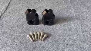 Gù Nâng Ghi Đông 22mm Xe Motor Xe Máy Màu Đen