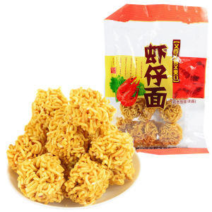 Snacks Leisurely Childhood Treats Crispy Noodles Shrimp Kids Pack Ready to Eat Craving Relief for 8090 Generation TV Shows
