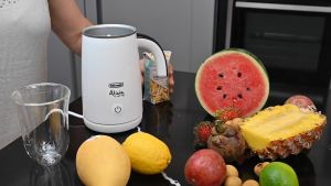 Máy Đánh Sữa DeLonghi Alicia Latte EMF2.W - Tạo Bọt Mịn Dễ Vệ Sinh - Chính Hãng