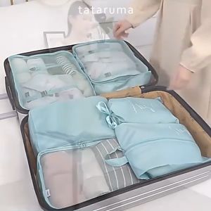 Tas Organizer Travel Kantung Packing 7 in 1 TATARUMA RYOKO