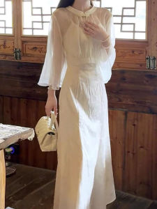 Summer New Womens Chiffon Sun Protection Clothing Thin Outerwear Skirt Matching Small Cannon Shoulder Open Cardigan Coat