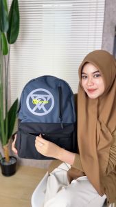 POLO ALVIS - Urban Oxford Green Army Tas Distro Cowok Kece Waterproof Stylish Backpack Sekolah Cool