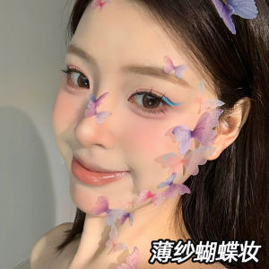 Butterfly Face Decals Childrens Stage Makeup Decorations 3D Fairy Dust Stickers Facial Painting Beauty Tools from China