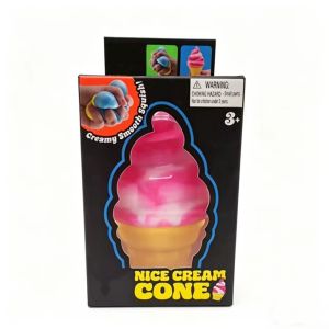 NeeDoh Ice Cream Stress Ball Fidget Toys Anxiety Stress Relief Sensory Toys Nice-Sicle Anti-Anxiety Squeeze Object For Kids