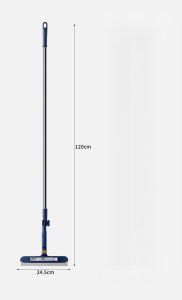 2in1 Highrise Glass Brush Window with Squeegee and Mini Brush Rotatable Glass Wiper Home Cleaning Tool for GlassWalls and Floor