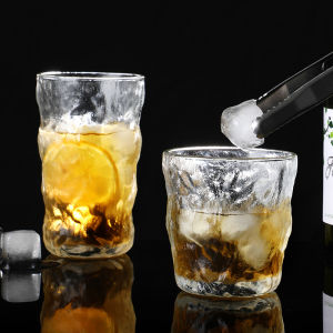 Homenhome 2ชิ้นธารน้ำแข็งในครัวเรือนขวดใส่น้ำผลไม้แก้วดื่มไวน์แก้วน้ำ