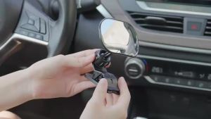 New Car Rearview Mirror Wide View Safety Mirror For Windshield Infant Car Seats Clear Reflection 360-Degree Rotatable Adjustable