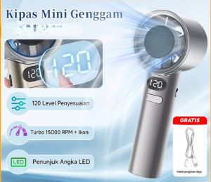Kipas Portable Terbaru M11 Angin Super Kencang Speed Sampai Dengan 120 Fan Turbo