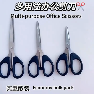 [SG Stock] Stainless Steel Scissors | Small/Medium/Large Multipurpose Shears | Sharp Craft & Office Scissors