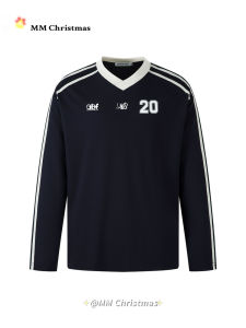 Áo Thun Nam Cổ Chữ V Tay Dài Dáng Rộng Thoải Mái Thoáng Khí Mùa Thu Thường Ngày Thể Thao Thương Hiệu Không Có Thương Hiệu BD/A208