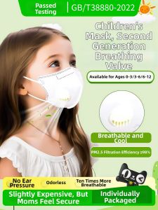 TAODUN | Anti-smog Allergy Relief With Breathing Valve Kids N95 Mask