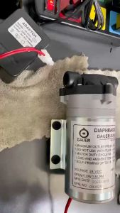 Bơm tăng áp Diaphragm Pump DAUER 8369 Plus 24V - 125 PSI chất lượng cao cho máy lọc nước RO máy lọc nước ION Kiềm