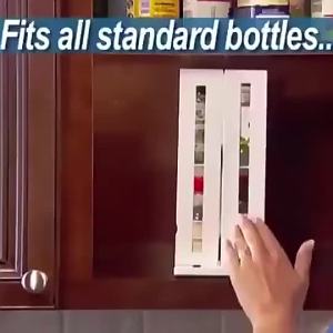 Multi-Function 2 Tier Rotate Spice Storage Rack Seasoning Swivel Storge Organizer Shelf kitchen bathroom creative household item
