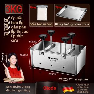 Olodo | Hộp Ép Nặn Thịt 304 Thép Không Gỉ