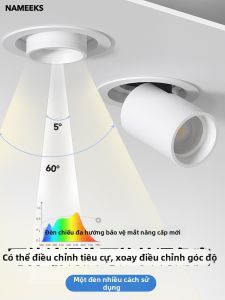 NAMEEKS | Đèn Chiếu Điểm Điều Chỉnh Góc 3 đến 15 Độ