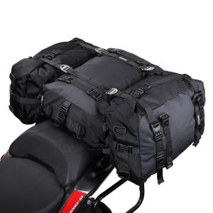 Multifunctional Motorcycle Bag Motorcycle Tail Bag Rear Seat Bag Combined Luggage Bag Motorbike Hanging Bag