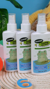 Hegerbaby Prickly Heat Cooling Mist Water + Soothing Balm - Repels Mosquitoes Relieves Bites