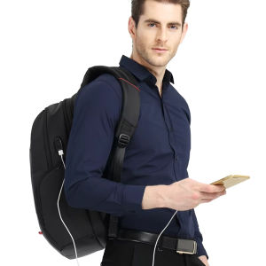 Kingsons chống thấm nước nam nữ ba lô sạc USB nam đi học cho nữ ba lô chống trộm Ba lô máy tính xách tay 15.617.3 inch