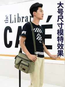 Túi Đeo Vai Vải Bố Lớn Nam Du Lịch Worksite Túi Đựng Dụng Cụ Bền Túi Đeo Ngang Dung Tích Lớn Túi Đeo Vải Bố Dành Cho Nam