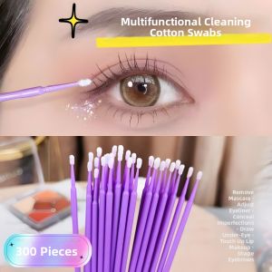 Nano Fine Tip Makeup Cotton Swabs Beauty Correction