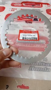 Plat kopling piringan plat kopling gesek Plate Clutch CB150R StreetFire K15G (2015 - 2018) Supra GTR K56F (2016 - 2019) Sonic 150R K56 (2015 - Sekarang) original honda 22321KWW742
