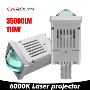 Carolyn Car Headlight Lens P9 HD Lenses 6000K 55W H4 H7 9005 Led Projector Lens 2 Inch Matrix Auxliary LED Lights