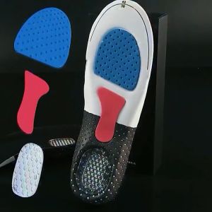 Orthotic Arch Support Shoe Pad Sport Running Silicon Gel Insoles Insert Sport Cushioning 1pair