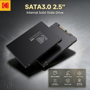 Kodak | KODAK X120Pro 2.5 Inch Solid State Drive SSD SATA3.0 High-Speed Interface 550M/S Read Speed Suitable for Desktops Laptops