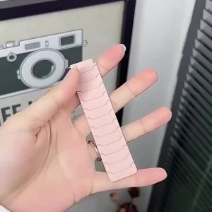 Magnetic Watch Band for Fitbit Versa 2/Versa 3/Versa 4 Silicone Strap Sport Wristband for Fitbit Versa Lite/Sense/Sense2