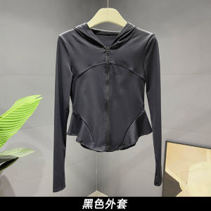 Womens Sportswear Quick Dry Fitness Jacket Running Yoga Top Tight Fit Green Zipper Short Style Ultra Stretch Nylon Fabric