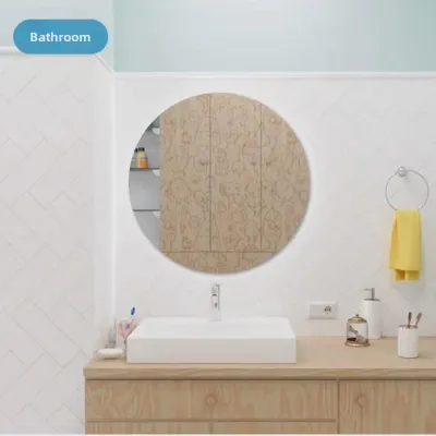 Self-Adhesive Full-Length Mirror for Home Acrylic Sheet 1 Piece