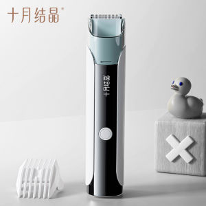 TEN-M JOURNEY Baby Hair Clipper with Hair Vacuum Silent Trimmer for Kids Waterproof Rechargeable Cordless Baby Hair Cutting Kit
