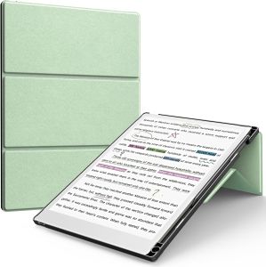 TiMOVO เคสแบบมีขาตั้งสำหรับกระดาษที่โดดเด่น Pro 2024 11.8นิ้วฝาครอบฝาพับได้หลายมุมพร้อมที่วางปากกาสำหรับแท็บเล็ตกระดาษสีโปรที่โดดเด่นรองรับเคสป้องกันการตื่น/นอนอัตโนมัติที่น่าทึ่ง