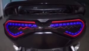 X-Case Lampu 5549 Stoplamp Nmax New Running Petir Stop Belakang Nmax Lightning New