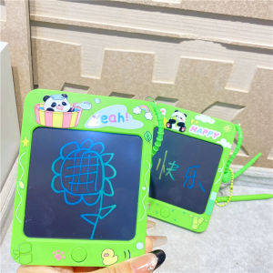 Medium Panda Graffiti Whiteboard Desktop Decoration Keychain Charms Student Best Friend Healing Gift Handwriting Board