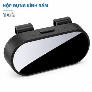 Hộp Đựng Kính Râm Trên Kính Chắn Nắng Ô Tô Có Lớp Lót Mềm Hộp Đựng Kính Có Thể Lật Lên - Hộp Đựng Kính Râm Và Kính Mắt