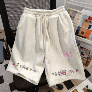 Quần Ống Rộng Mùa Hè Dáng Rộng Đơn Giản Phong Cách Mỹ Quần Short Ống Rộng Năm Điểm Quần Áo Thể Thao Thường Ngày Cho Nữ