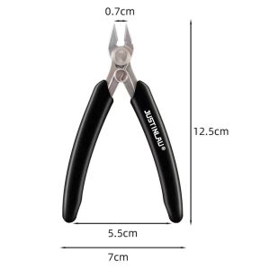 Universal Stainless Steel Pliers DIY Electronic Diagonal Side Cutting Nippers Wire Cable Cutter 3D Printer Parts Hand Tools