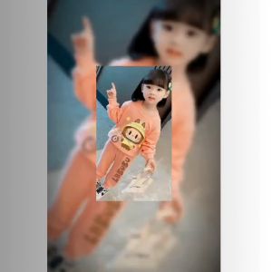 (FREE 1 PCS KUNCIRAN SPIRAL) SETELAN ANAK PEREMPUAN MOTIF KARAKTER LABUBU BAHAN BABYTERRY USIA 1-5 TAHUN//SETELAN SWETER ANAK TERBARU//SETELAN BAJU ANAK