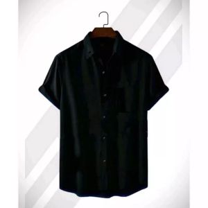 Terbaru Kemeja pria Lengan Pendek Katun