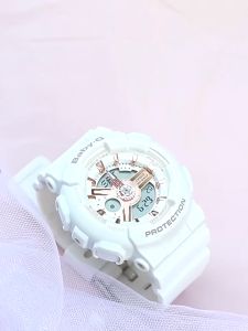 Casio Baby-G 110RG Elegant Women Sports Watch - Shock Resistant Waterproof Resin Strap Fast Shipping in Thailand