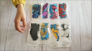 [Local Shipment] 100PCS Irregular Acrylic Lenses Suitable for Sewing Stage Performances Clothing Decoration and DIY.
