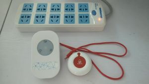 Wireless Caregiver Pager Calling System Pager Emergency Button for elderly Call for Elderly SOS