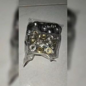 PER 100 PCS RING TUTUP SEKRUP 12MM metal besi PEMANIS SEKRUP BUNGKUS +- 100BJ 12 mm 100pcs - yg benar 12mm