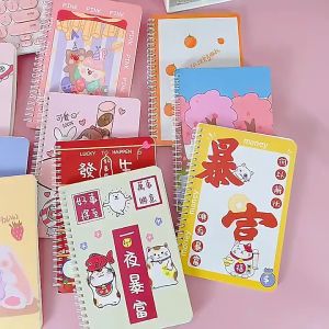 Gratis Semua - Buku Catatan Harian Untuk Anak Perempuan / Buku Kecil Kartun / Mini Notebook Ring Motif / Buku Tulis Kecil Lucu